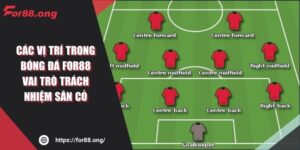 Các Vị Trí Trong Bóng Đá FOR88 Vai Trò Trách Nhiệm Sân Cỏ