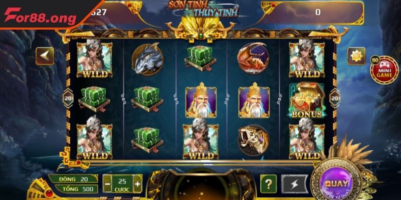 Sơ lược siêu phẩm slot Nổ hũ Sơn Tinh Thủy Tinh FOR88