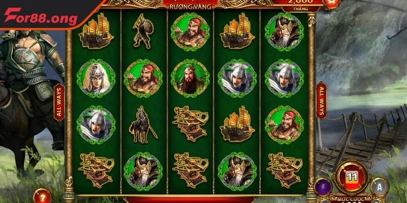 Đôi nét về sản phẩm Nổ hũ Tam Quốc Tranh Hùng FOR88