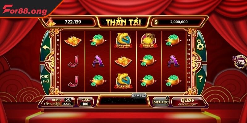 Khám phá sản phẩm Nổ hũ Thần Tài FOR88 online