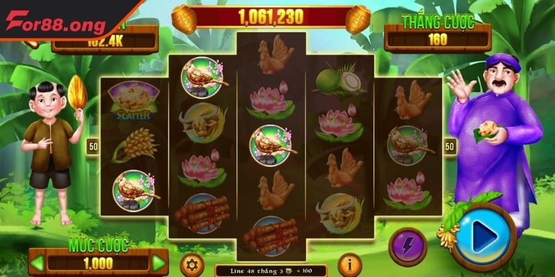 Đôi nét về siêu phẩm Nổ hũ Thằng Bờm FOR88