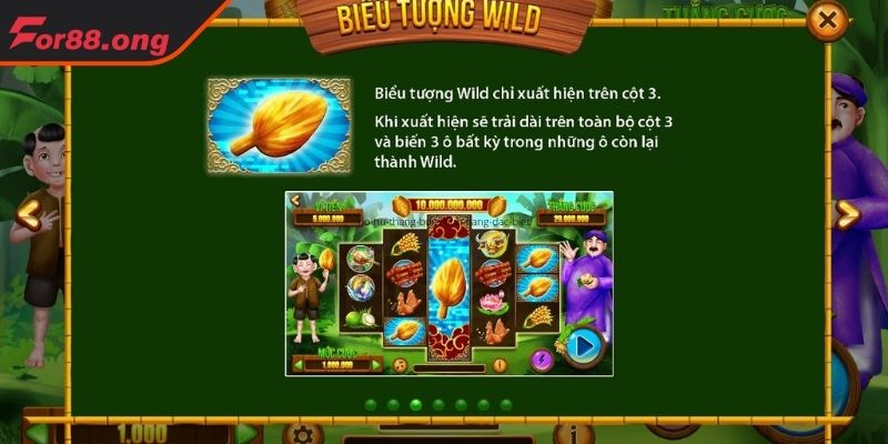 Khám phá các tính năng đặc biệt trong Nổ hũ Thằng Bờm FOR88 FOR88